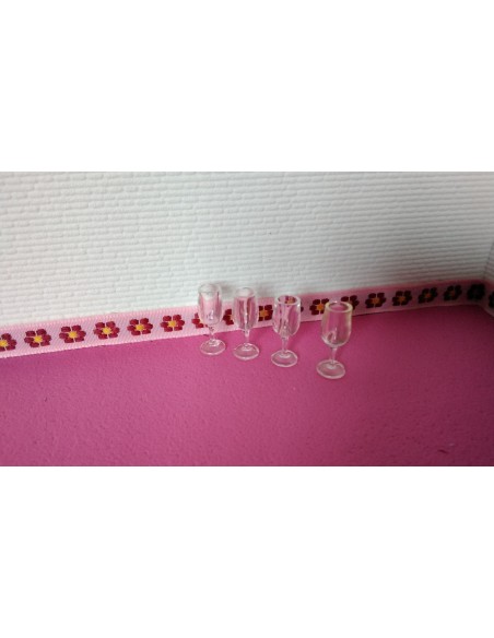 Copas de vino de plastico