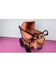 Carrito bebe color caldera
