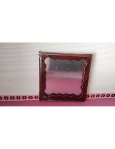 Espejo marco de madera