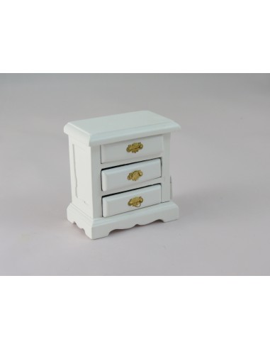 Mesilla de tres cajones