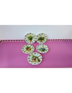 Reloj de porcelana escala...