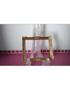 Marco de resina en dorado