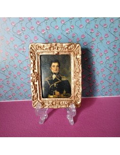 Cuadro retrato de caballero