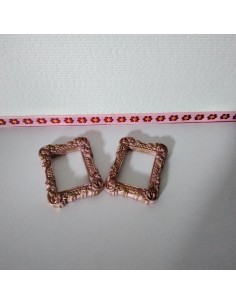 Marco de resina decorado en...