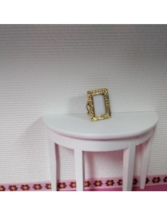 Marco de sobremesa dorado 2