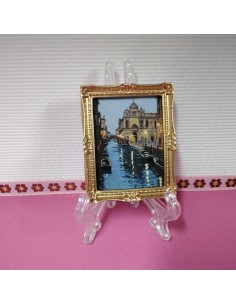Cuadro canal en Venecia