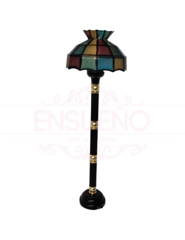 Lámpara de pie · Modelo Tiffany