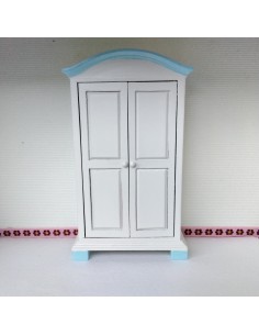 Armario ropero blanco con...