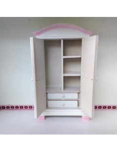 Armario ropero blanco con... 2