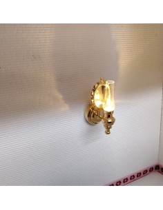 Aplique de LED, pilas.