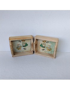 Bandeja de madera y... 2