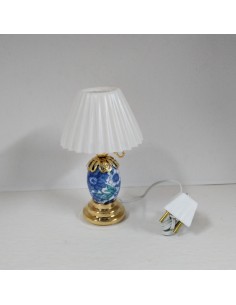 Lampara de mesa pie de...