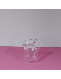 Jarra de cristal para el agua