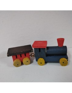 Locomotora con un vagón
