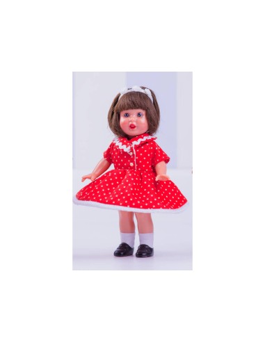 Mini Mariquita Perez vestida de rojo