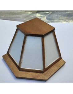 Campana para cocina de madera