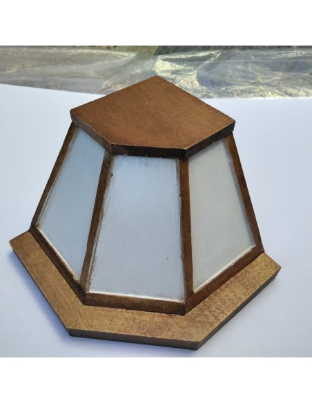 Campana para cocina de madera