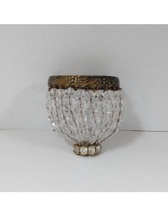 Lampara aplique de cristal,...