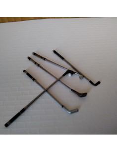 Palos de golf y pelota