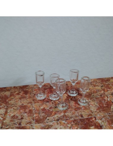 Copas de cristal soplado hechas a mano, precio por UNIDAD