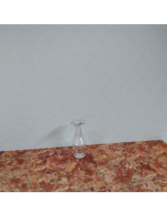 Jarrón violetero de cristal...