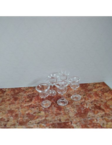 Copa de cristal soplado, hecho a mano precio por unidad