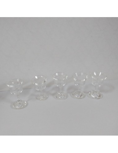 Copa de cristal soplado, hecho a mano...