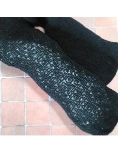 Medias negras para muñeca... 2