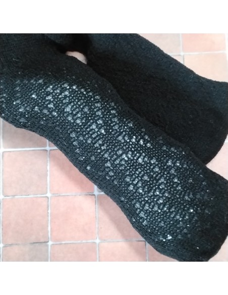 Medias negras para muñeca talla XS