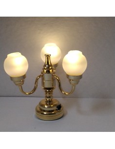 Lampara de techo 3 globos LED 2