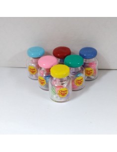 Tarro con chupa chups, unidad