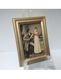 Cuadro, pareja romantica