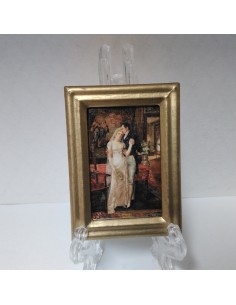 Cuadro, pareja de novios