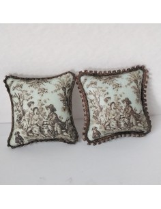 Cojin estilo Toile de Jouy... 2