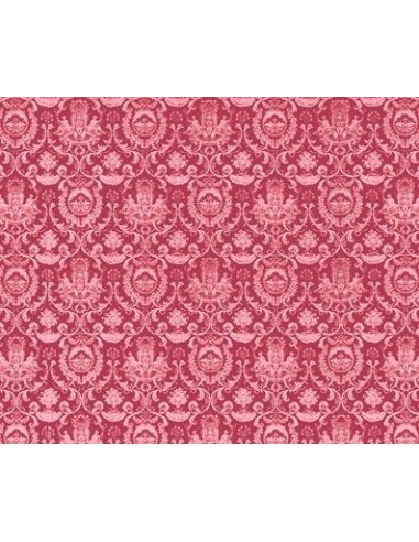 Papel burdeos y rosa, marca Mini Mundus