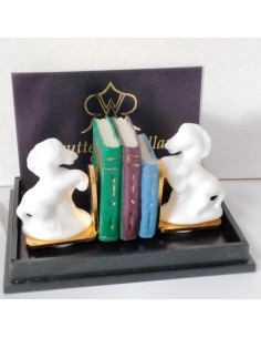 Sujeta libros de caballos...