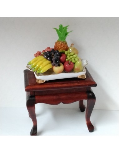 Mesa auxiliar con bandeja de frutas, Reutter