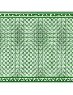 Alicatado tonos verdes...