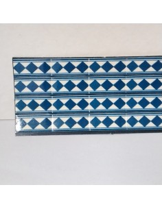 Cenefa, azulejo en relieve...