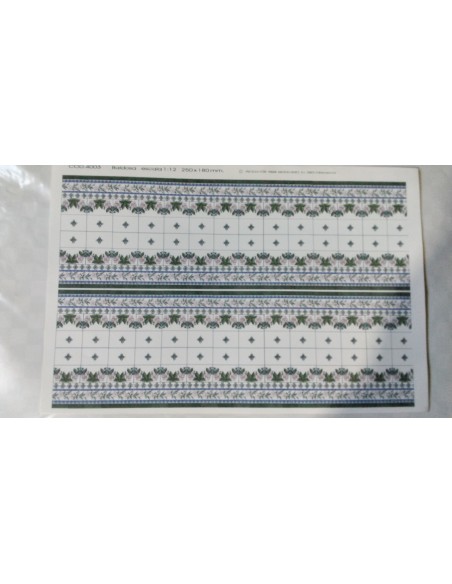 Papel azulejos para baño, cocina o patio