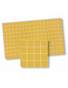 Azulejo liso en amarillo