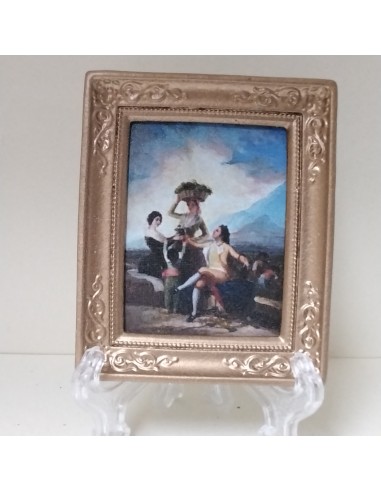 Cuadro, la vendimia de Goya