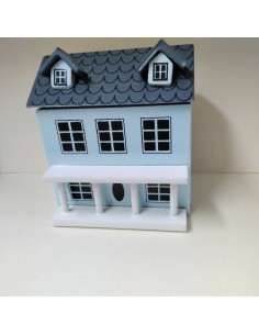 Mini casita en celeste