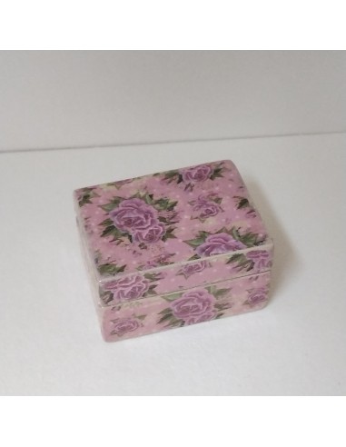 Caja joyero en rosa