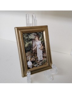 Cuadro de dama y cisne 2