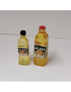 Botella de aceite "girasol"...