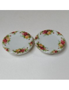 Set de 4 platos decorado... 2