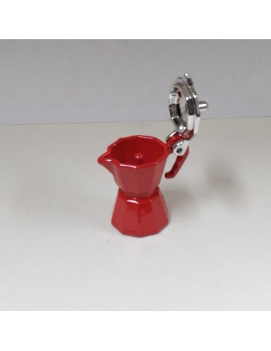 Cafetera expres roja