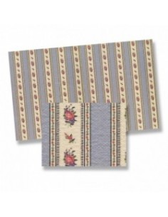 Papel con rayas grises y...