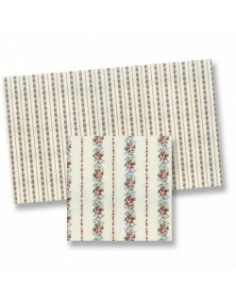 Papel con minusculas flores... 2